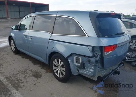 2014 Honda Odyssey Ex-L from USA, damaged, VIN 5FNRL5H69EB102488